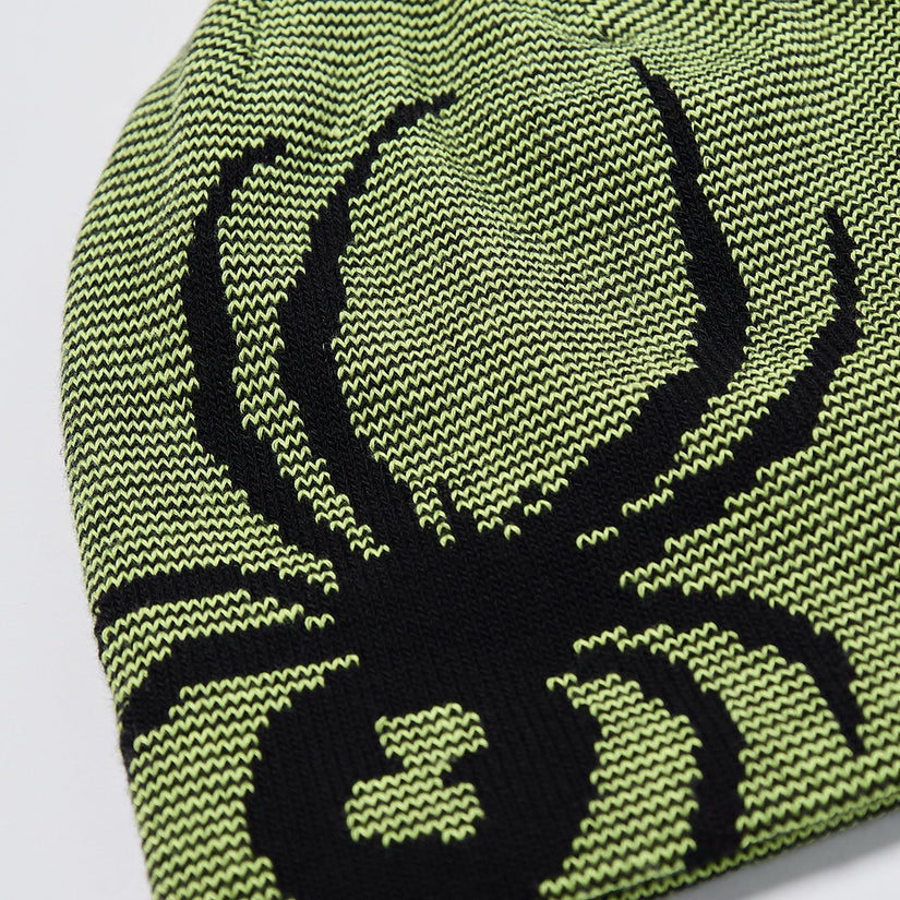 Reversible Bug Beanie - Lime Ice