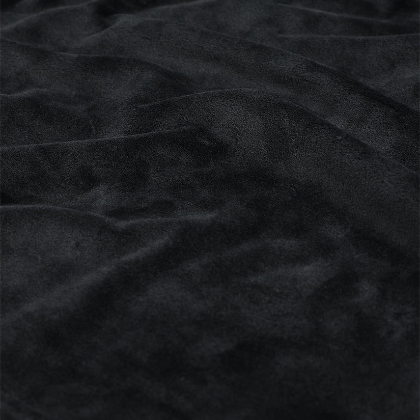 Shimmer Bug Half Zip - Black