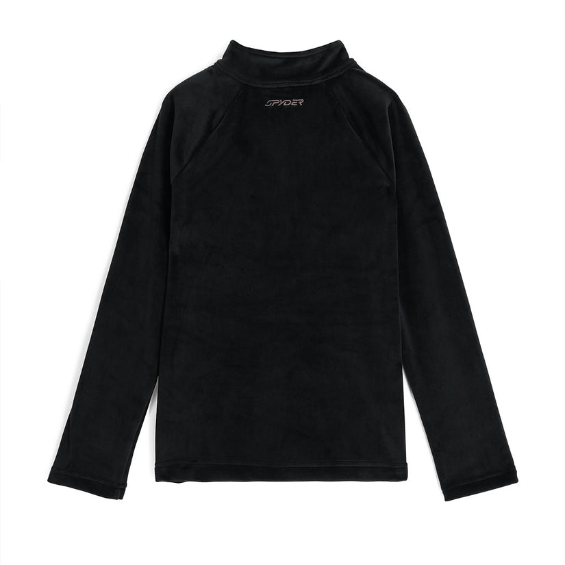 Shimmer Bug Half Zip - Black