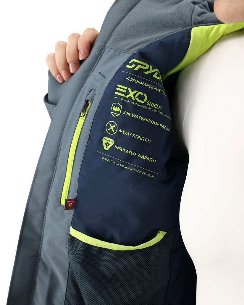 Temerity Jacket - Slate Blue