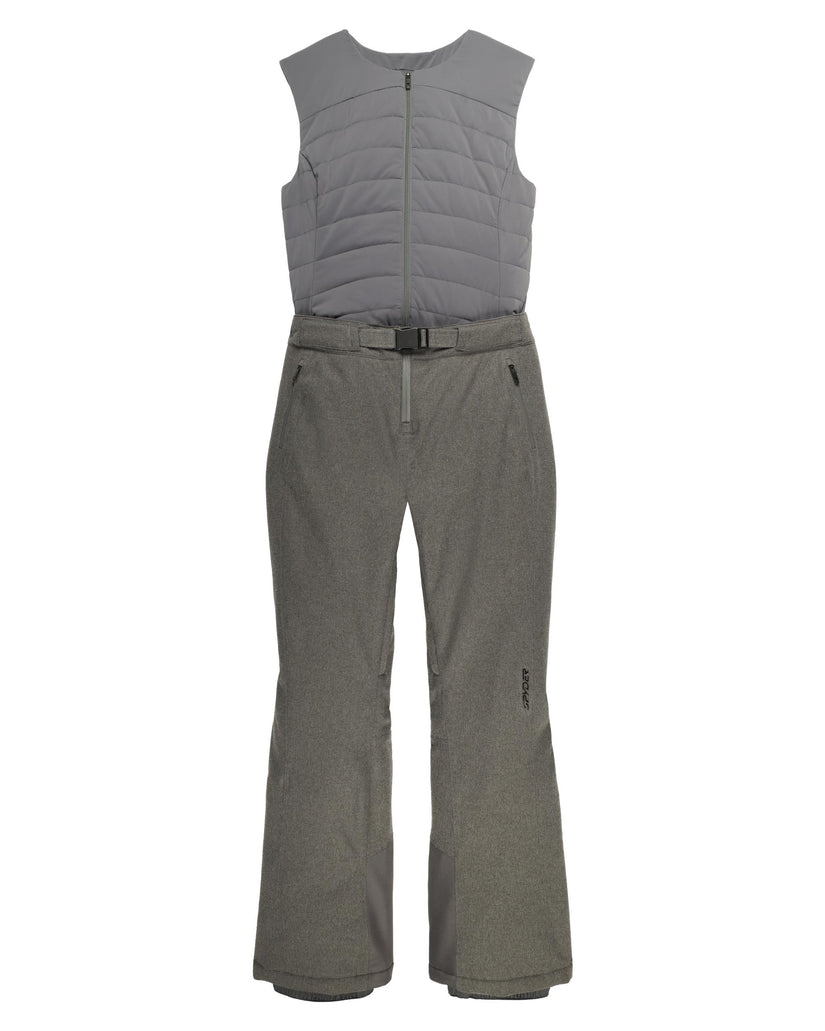 On Piste Melange Bib Pants - Storm Melange