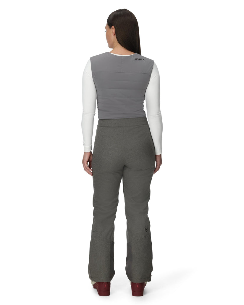 On Piste Melange Bib Pants - Storm Melange