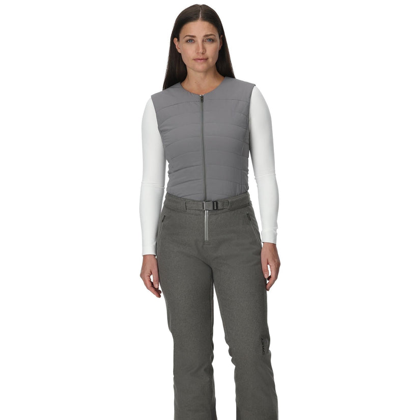 On Piste Melange Bib Pants - Storm Melange