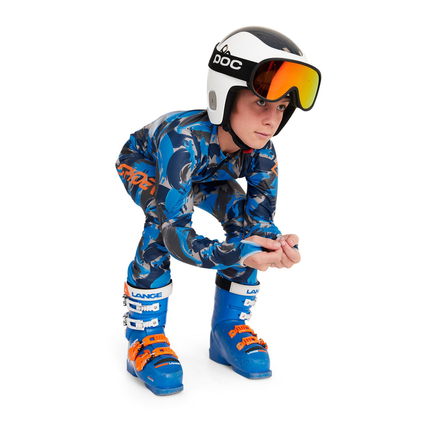 Garçons Performance Gs - Camouflage Aether Blue