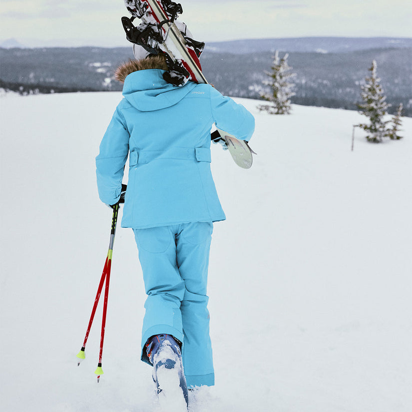 Olympia Pants - Cyan Blue
